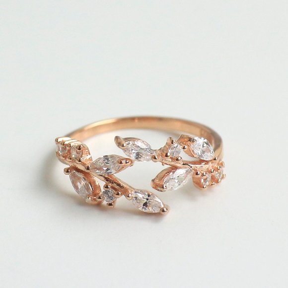 High quality sterling silver ring pure 925 silver women ring (RESIZABLE RING) - Picture 3 of 6